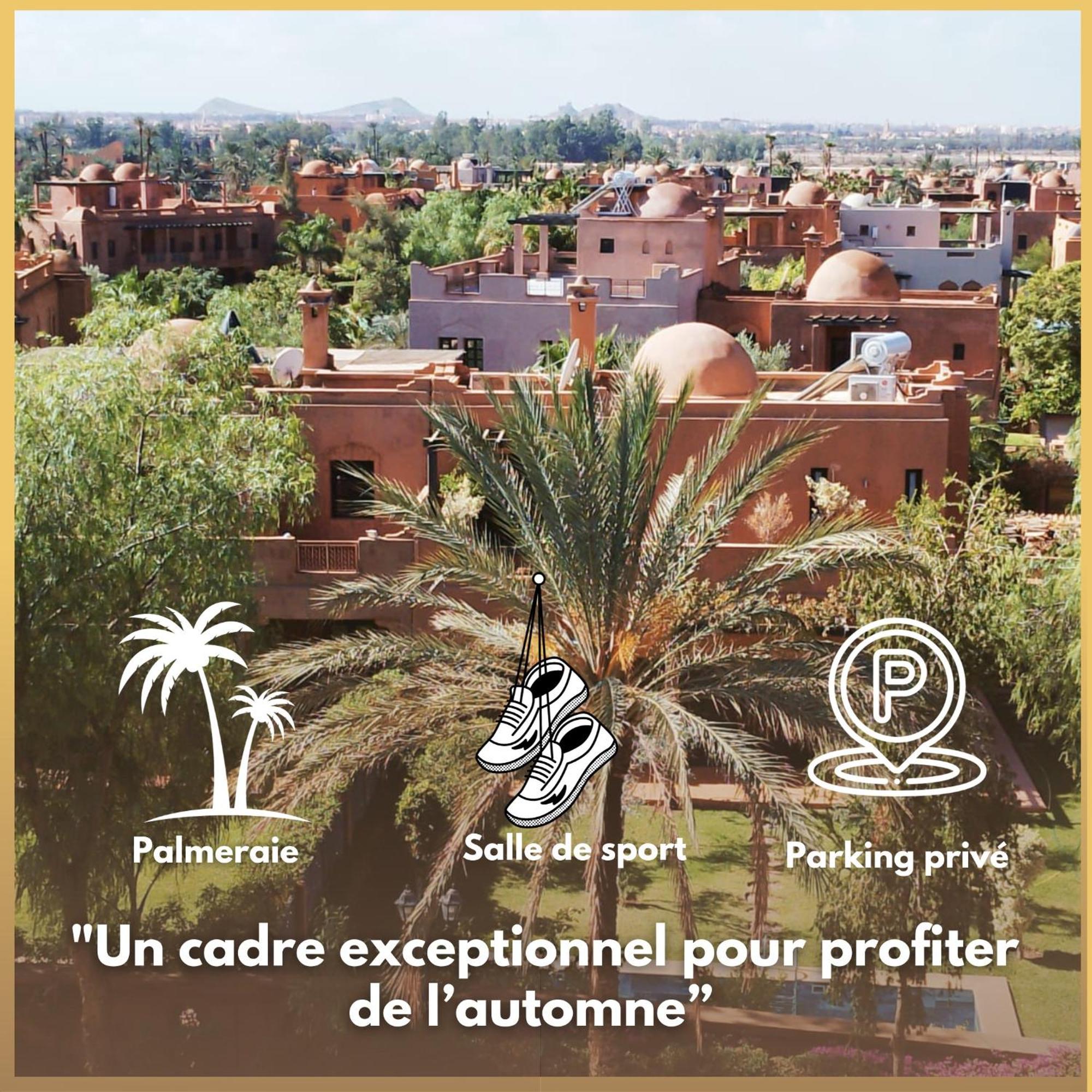 مراكش Palma Appartement Dans La Palmeraie المظهر الخارجي الصورة